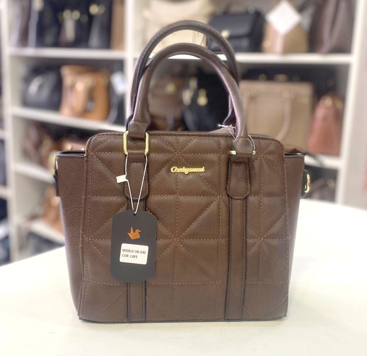 Bolsa transversal tamanho médio